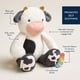 thumbnail image 3 of Peluche Itzy Ritzy Snuggles para bebés, niños y adultos (vaca), 3 of 7