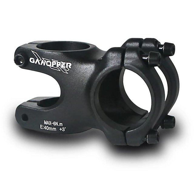 Gánopper para bicicleta de carretera 31,8x40mm, tallos cortos para bicicleta Afortunado Sencillez
