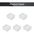 thumbnail image 4 of HUGFEGWE 2 x 18650 Battery Storage Case Holder Organizer Box Transparent 2Pcs CA919-114772, 4 of 7