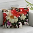 thumbnail image 3 of nygtbtfer Pillow Covers Set of 2 Throw Pillow Covers Decorative Pillow Case Flower Cushion Cases for Couch Sofa Home White, 3 of 7