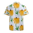 thumbnail image 3 of High Quality Hawaiian Shirts for Men Short Sleeve Aloha Beach Shirt Floral Summer Casual Button Down Shirts Blouses UA7EF7, 3 of 7