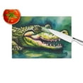 thumbnail image 4 of Alligator Glass Cutting Board Large 12 in x 15 in, 4 of 5