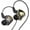ARES-black, variant on QKZ AK6 ARES HiFi Wired Earbuds with Microphone,IEMs for Gaming Earphones with MIC, in Ear Headphones,in Ears for Singers Musicians (White)