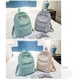thumbnail image 4 of Mochila estilo mochila de tela suave para mujer, mochila escolar de diseño de pana para chicas adolescentes, mochila a rayas para mujer Adepaton Mochilas y Maletines, 4 of 4