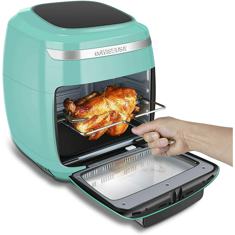 Hamilton Beach 11.6 QT Digital Air Fryer Oven with Rotisserie and Rotating  Basket, 8 Pre-Set Functions including Dehydrator, Roaster & Toaster, 1700W