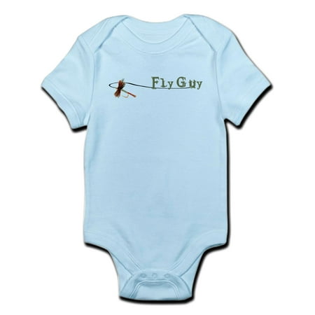 

CafePress - Fly Fishing Guy Infant Bodysuit - Baby Light Bodysuit