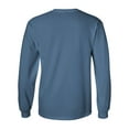 thumbnail image 3 of Ultra Cotton Long Sleeve T-Shirt, L, Indigo Blue, 3 of 3