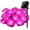 Pink, variant on Solar String Lights Garden, Waterproof 8 Mode 20FT 30LED Rose Flower Solar-Powered Fairy String Lights For Outdoor Home Wedding Party Christms Valentine's Day Lighting Decorations.