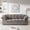 Gray, variant on Eyisean 94.8" Chenille Oversized Tufted Loveseat Sofa, Comfy Fluffy Upholstered Cloud Couch with Armrest Pillows, Modern Deep Seat Sectional Couches for Living Room, Bedroom, Apartment