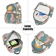 thumbnail image 5 of FORMRS Mini Backpack Purse for Women Travel Daypack Casual Shoulder Bag, Blue Rainbow, 5 of 7