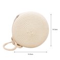 thumbnail image 3 of Bolsa de hombro coreanos para niños y niñas, Mini de mensajero de verano encantador redondo de paja Ndcxsfigh Para Estrenar, 3 of 7