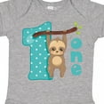 thumbnail image 4 of Inktastic Baby Sloth 1st Birthday Boys or Girls Baby Bodysuit, 4 of 5