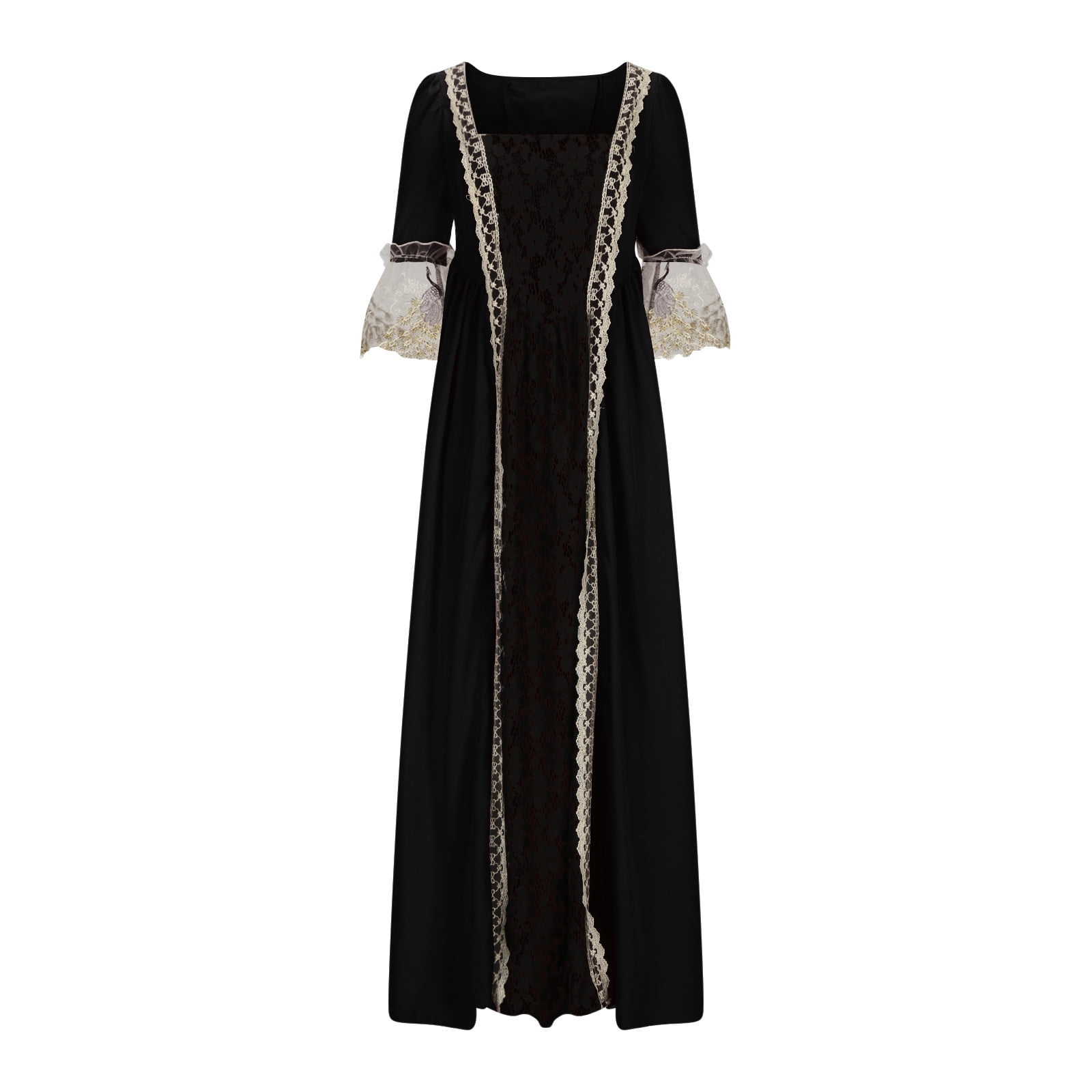 Gothic Victorian Dresses for Women Classic Court Costumes Queen Ball Gown Masquerade Dress