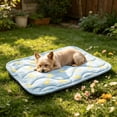 thumbnail image 7 of HJuyYuah Large Ice Silk Cooling Mat, Non-Slip Washable Pet Pad for Dogs Cats Hot Weather, 7 of 7