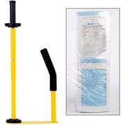Miumaeov Pallet Stretch Film Packing Machine Shrink Wrap Dispenser Holder Tools Handle Pallet Height Adjust