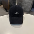 thumbnail image 2 of Classic Adjustable Hat CQXIDFH Classic Adjustable Golf Dad Hat, Embroidered Feel Baseball Cap, Athletic Fitted Sun Visor Hat, Casual Outdoor Sports Headwear for Men and Women (Black, One Size), 2 of 3