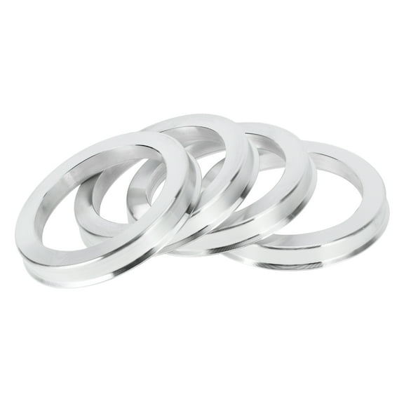 Unique Bargains Hub Centric Rings, 56.1mm ID to 73.1mm OD Vehicle Wheel Hubrings Aluminum Alloy, 4 Pcs