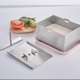 thumbnail image 5 of Prensa de queso de acero inoxidable con bandeja de goteo y orificios de drenaje - Presión ajustable para paneer y queso casero - Eliminación de agua en 10-30 minutos - Construcción de, 5 of 8