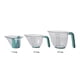 thumbnail image 5 of Set de 3 jarras medidoras KitchenAid Gourmet, sin BPA, color Aqua Sky, 5 of 6