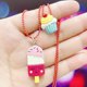 thumbnail image 5 of Cadena de perlas de resina, anillo, hebilla, cadena, comercio exterior para niños y niñas, modelos transfronterizos, punto DIY, conjunto de traje debajo del otoño, 5 of 5
