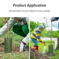 thumbnail image 3 of 3 Pack Tree Trunk Protector Wrap Black, Mesh Plant Covers Tree Tubes for Seedlings, Saplings, Expandable Weather-Proof Durable Plant Bark Protection from Trimmers, Mowers, Rodents & Sun Scald, 3 of 8