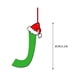 thumbnail image 2 of Letras navideñas acrílicas, adornos navideños con letras, decoraciones acrílicas, adornos colgantes para el árbol de Navidad., 2 of 2