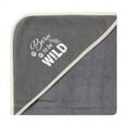thumbnail image 4 of Hudson Baby Unisex Cotton Rich Hooded Towels, Vintage Safari, One Size, 4 of 5