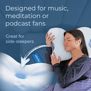 Derila Ergo Cervical Neck Pillow - 21.25 x 14.17 x 4.72 inches Contour Memory Foam Pillows for Back & Side Sleepers