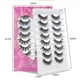 thumbnail image 3 of 8 pares de pestañas postizas rizadas gruesas y naturales, hechas a mano., 3 of 9