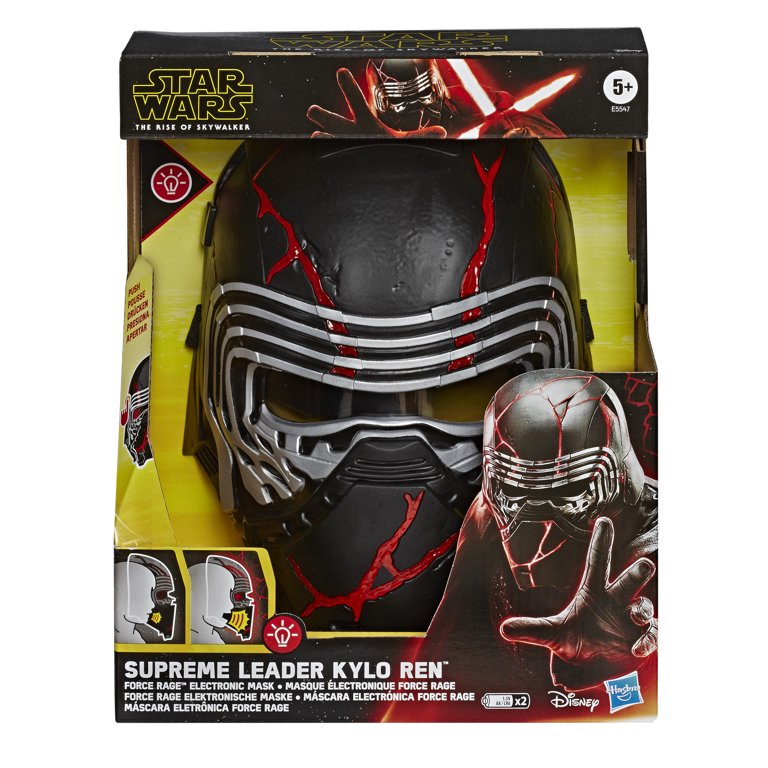 Star Wars: the RIse of Skywalker Supreme Leader Kylo Ren force Mask - Walmart.com