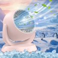 thumbnail image 4 of Fwttom Cooling Fan - Quiet Small Water Cooling Desk Fan, Multi-Function Portable USB Fans That Blow Cold Air, Fan for Bedroom Home Office, 4 of 5