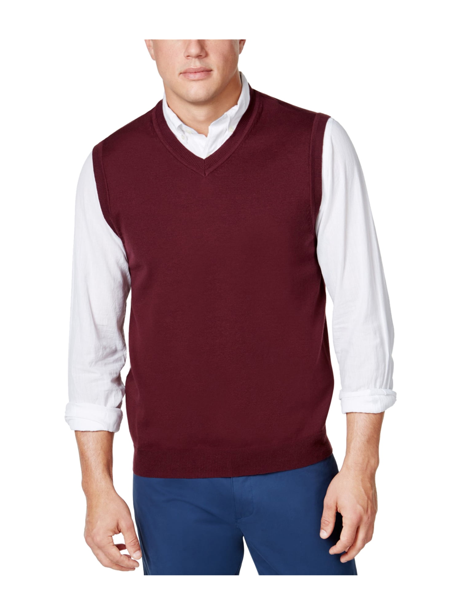 Club Room Mens Basic Knit Sweater Vest - Walmart.com