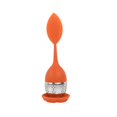 thumbnail image 1 of Stainless Steel Strainer Silicone Handle Loose Leaf Tea Infuser Teapot Mug Tea Filter, 1 of 5