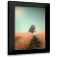 thumbnail image 1 of Van Den, Jaap 11x14 Black Modern Framed Museum Art Print Titled - Grass and Path, 1 of 5