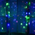 thumbnail image 4 of Coolmade Christmas String Lights 16 Snowflake 96 LED 11.5ft Plug in String Lights,Multicolor, 4 of 8