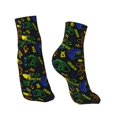 thumbnail image 4 of Bingfone Game Play Design Patterned Men'S Women'S Casual Cotton Socks, 4 of 9