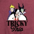 thumbnail image 3 of Disney Villains - Tricky Trio - Women's Short Sleeve Graphic T-Shirt, 3 of 5