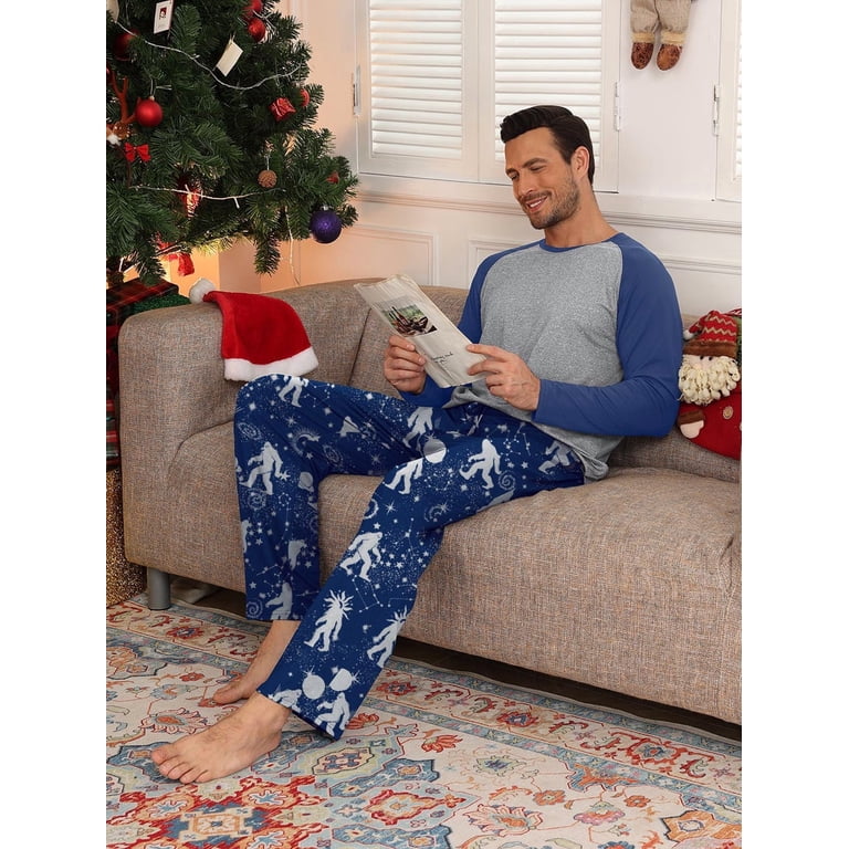 MINTREUS Men's Long Sleeve Pajama Set photo 7