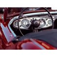 thumbnail image 2 of Vintage Photo Archive 24x19 Gold Ornate Wood Framed with Double Matting Museum Art Print Titled - Vintage Red Sports Car Interior, 2 of 4