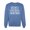 Vintage Heather Blue, variant on Don't Want To, Don't Have To, Can't Make Me, I'm Retired Humor Unisex Crewneck Graphic Sweatshirt, Charcoal, Large