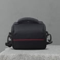 thumbnail image 3 of Estuche para cámara, bolso pequeño para cámara, bolso negro compacto para fotografía de viaje, bolso cruzado para mujeres y hombres, cámaras, 3 of 6