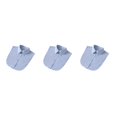 thumbnail image 4 of Minnieouse Mujeres diseño simple cuello falso niñas moda falsa media camisa decorativa desmontable solapa ropa accesorio punto azul Type1 NO1, 4 of 6