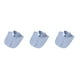 thumbnail image 4 of Minnieouse Mujeres diseño simple cuello falso niñas moda falsa media camisa decorativa desmontable solapa ropa accesorio punto azul Type1 NO1, 4 of 6