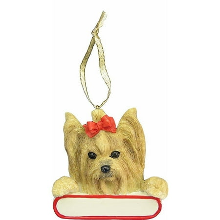 Yorkie Teacup Ornament - Yorkie Ornament