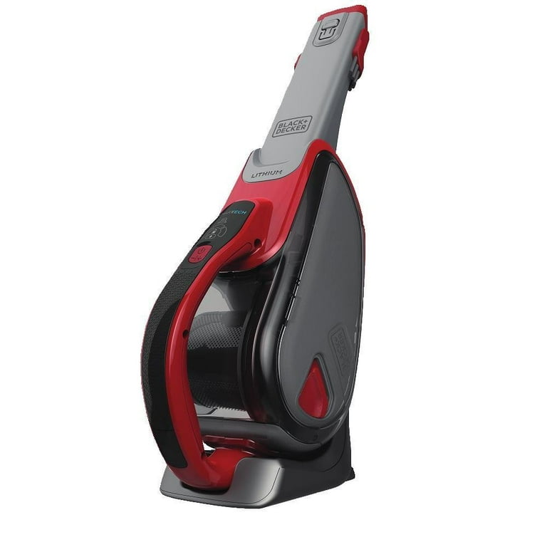 Black+Decker HLVA320J26 Cordless Bagless Hand Vacuum (Chili Red)