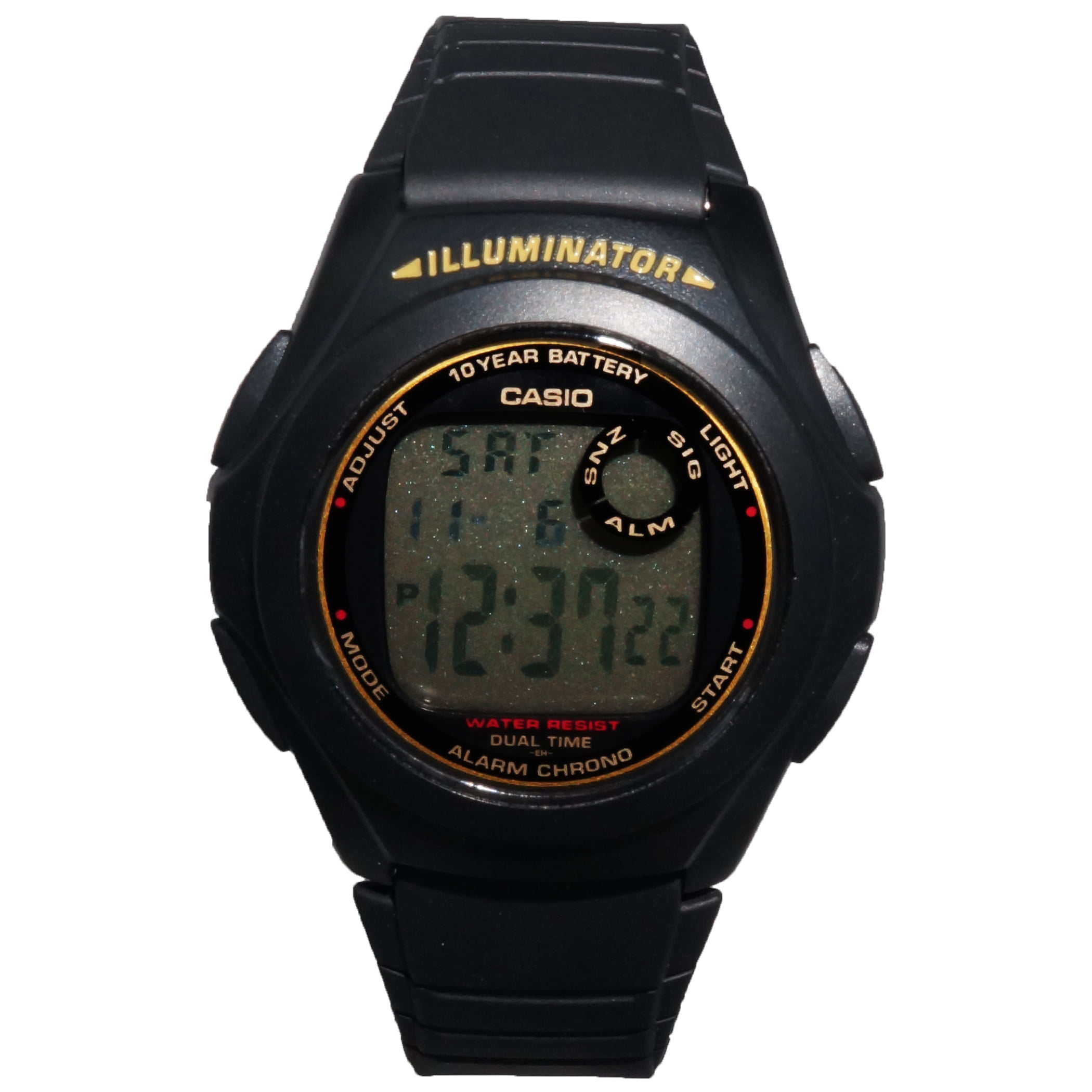 casio black illuminator