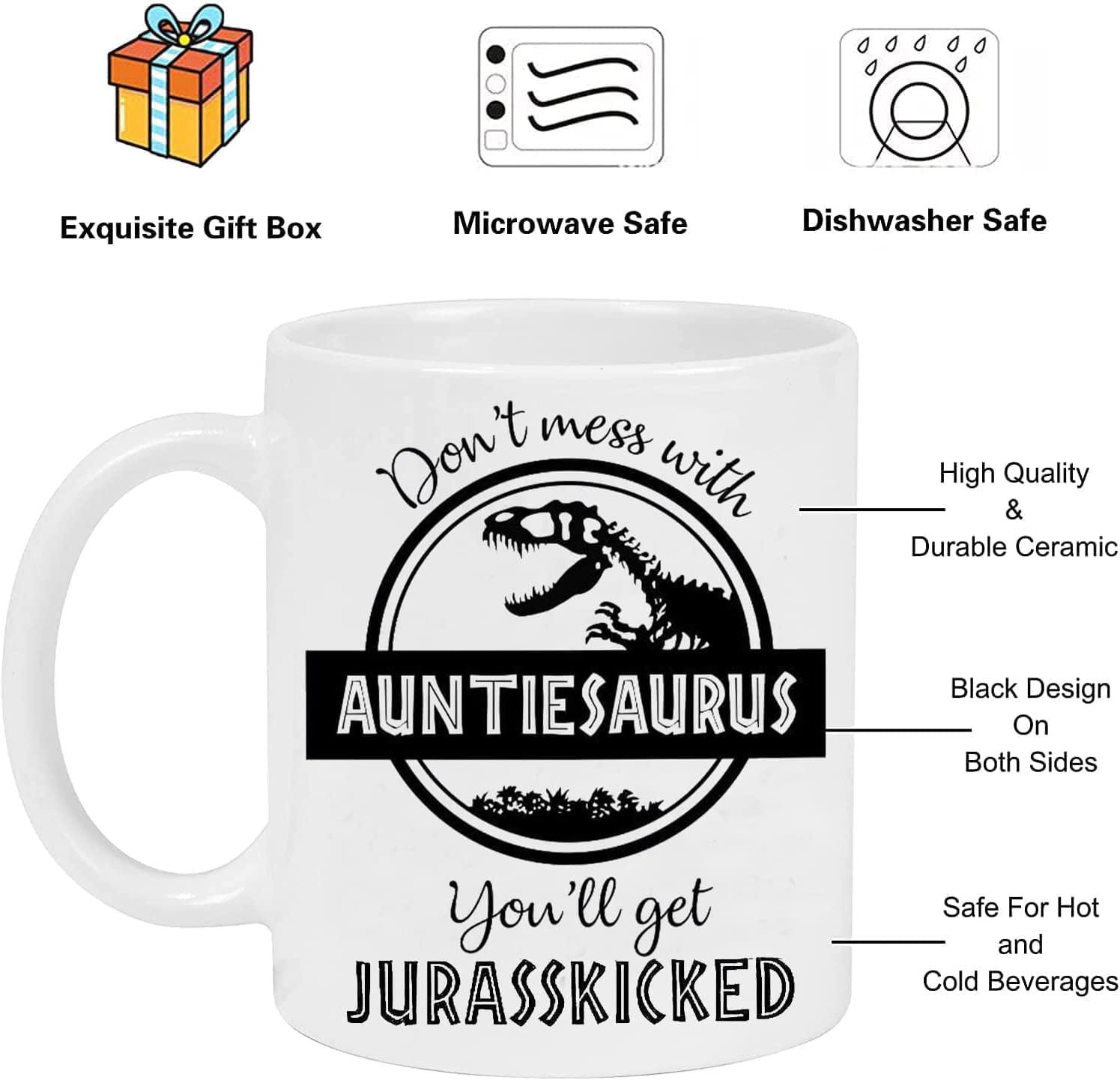 Funny Mama T-rex Ceramic Mug, Dinosaur Mama Mug, Jurassic Mom Mug, Mom  Dinosaur Coffee Cup, Funny Mother's Day Gift, Don't Mess With Mama 
