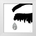 thumbnail image 1 of Sophie 6 15x15 White Modern Wood Framed Museum Art Print Titled - Diamond Teardrop, 1 of 4