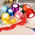 thumbnail image 4 of Uxcell Finish Line Satin Ribbon, Double-Faced Polyester Fabric Ribbon with Whistle Fitting for (Athletics- Running Race- Cutting Ceremony-Gift Wrapping) 2 Inch x 24 Yard& Sapphire, 4 of 6