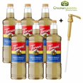 thumbnail image 1 of Torani French Vanilla Flavoring Syrup, Professional Rich Custard Base, Shatter-Resistant 1L Plastic Bottle + Bonus Squeeze Pump, 1 of 5